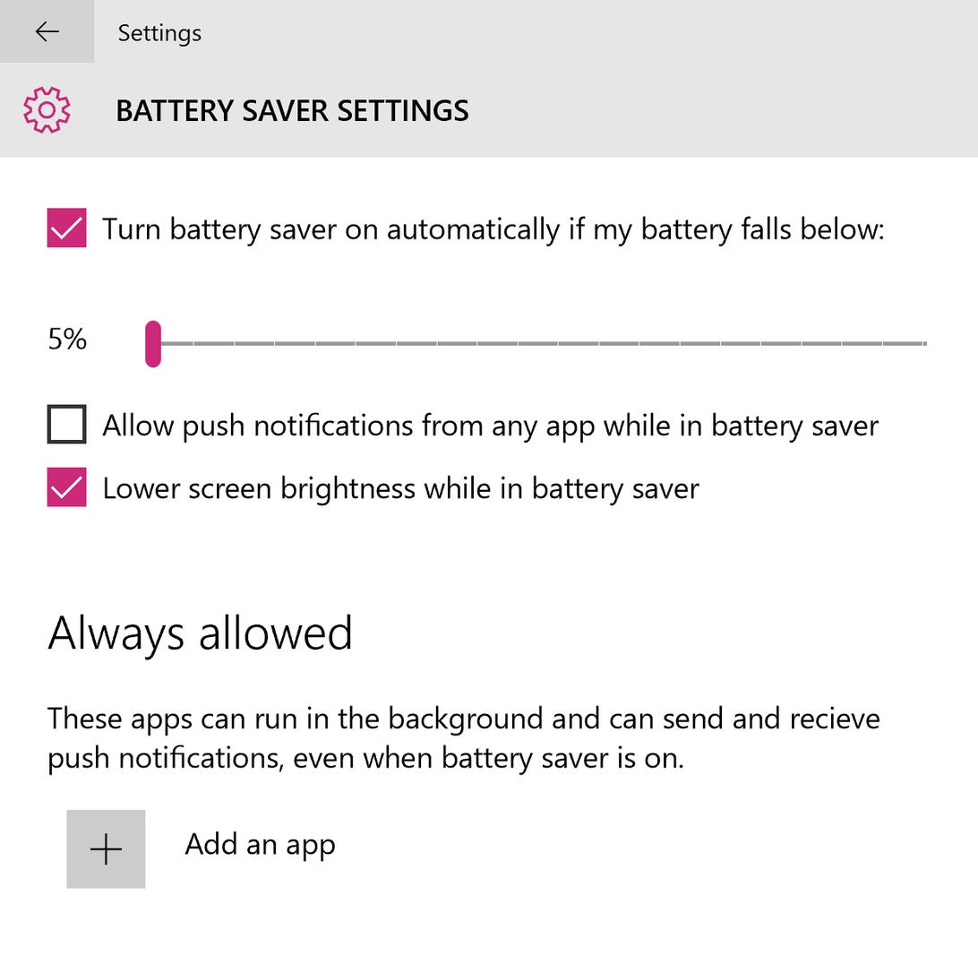 How to use and configure windows 10’s “battery saver” mode