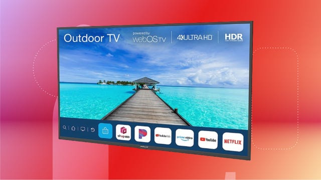 Overhaul Your Deck or Patio With Big Savings on Select Outdoor TV Models at Best Buy