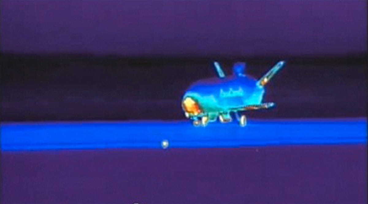 X-37B landing