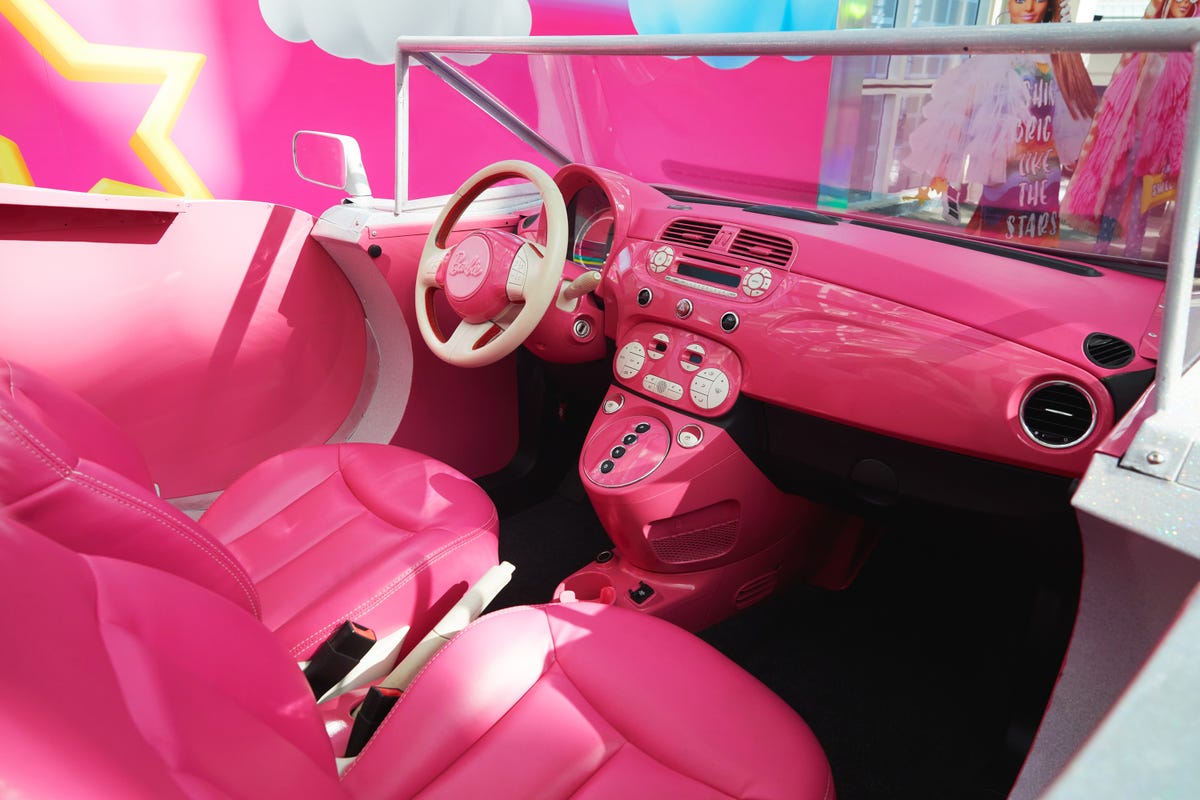 Barbie Extra Car at 2021 LA Auto Show