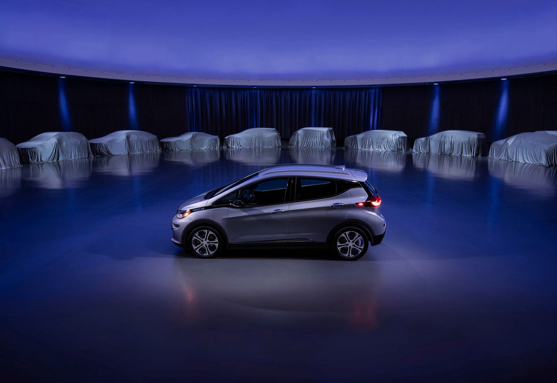 Chevrolet Bolt EV with 9 covered vehicles
