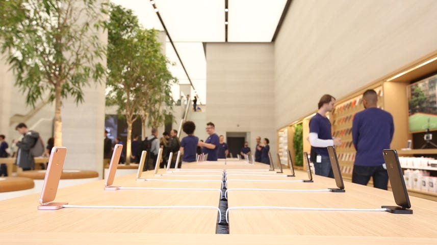 Inside Apple's slick new London Regent Street store