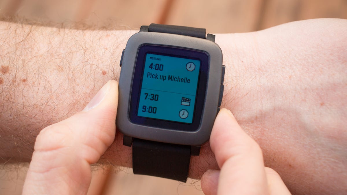 Pebble Time review: The utility vehicle of smartwatches is back with a few  new tricks - CNET
