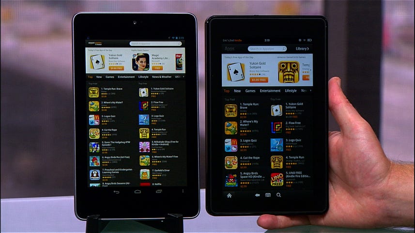 Turn your Nexus 7 into a Kindle Fire