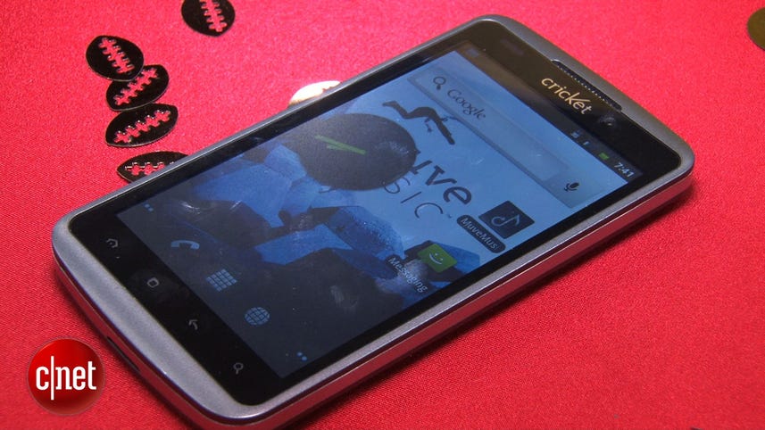 Cricket's Alcatel Authority hits carrier's official stores