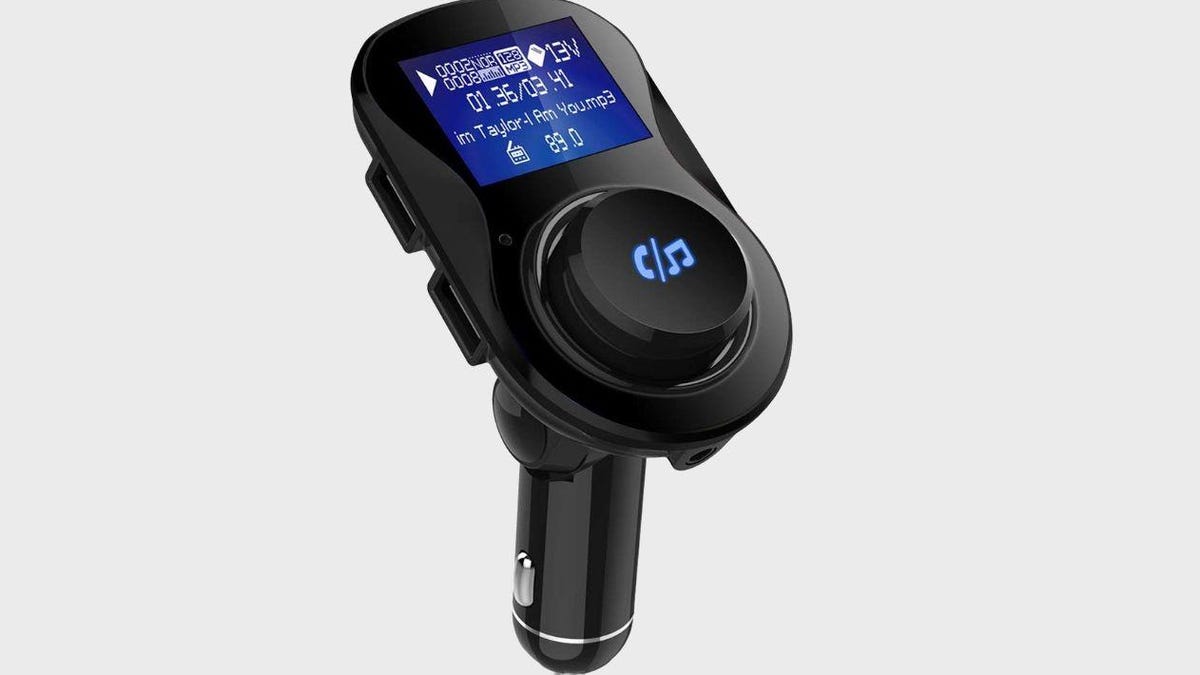 This wireless FM transmitter solves a bunch of problems for under