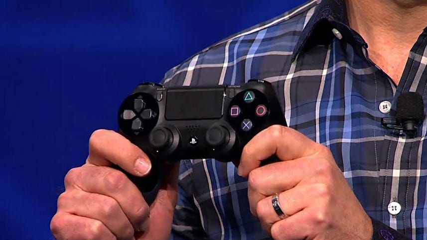 Sony shows off new DualShock controller for PS4