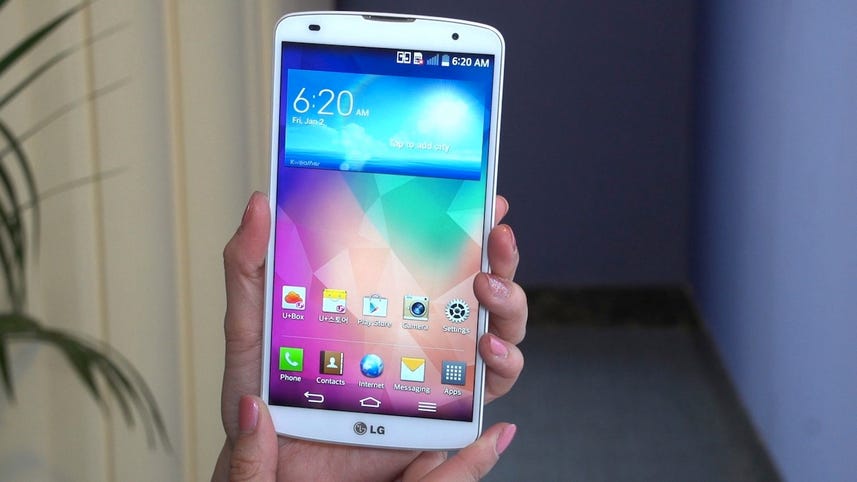 LG's top-tier G Pro 2 boasts quad-core specs