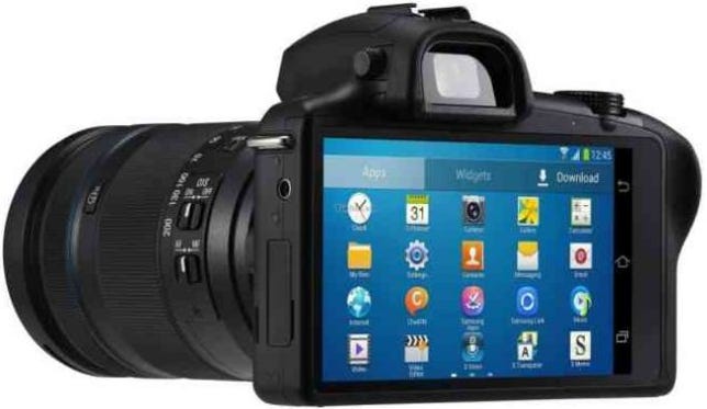 The Samsung Galaxy Camera NX: dSLR, meet smartphone. Smartphone, meet dSLR.