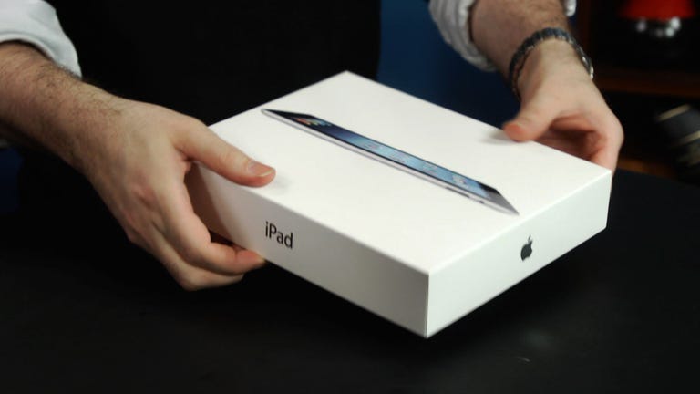 The iPad gets unboxed