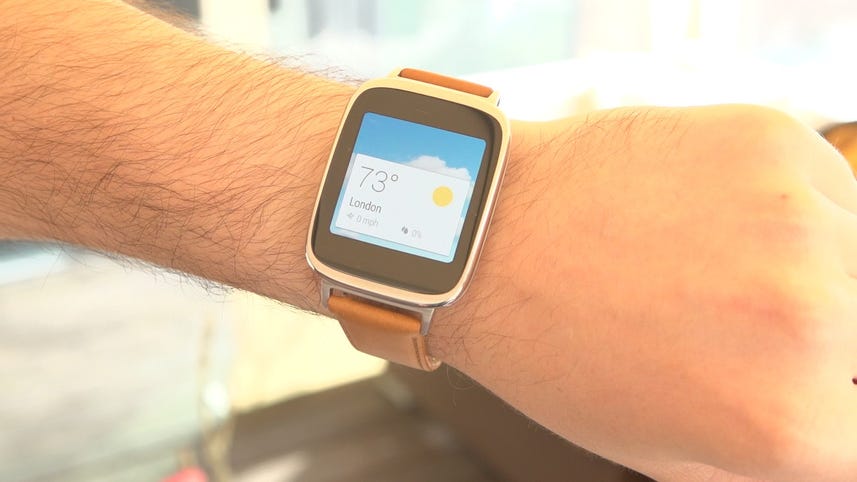 Asus ZenWatch smartwatch has real steel appeal (hands-on)