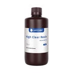 A brown bottle of high clear 3D printer resin