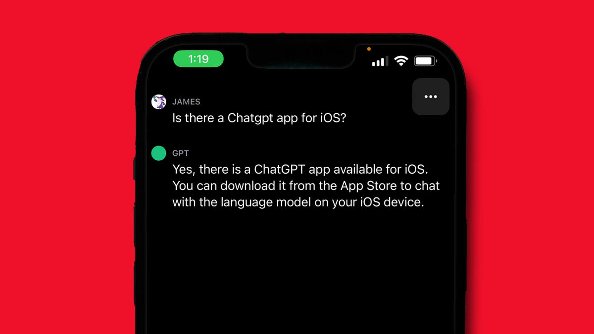 ChatGPT on iOS