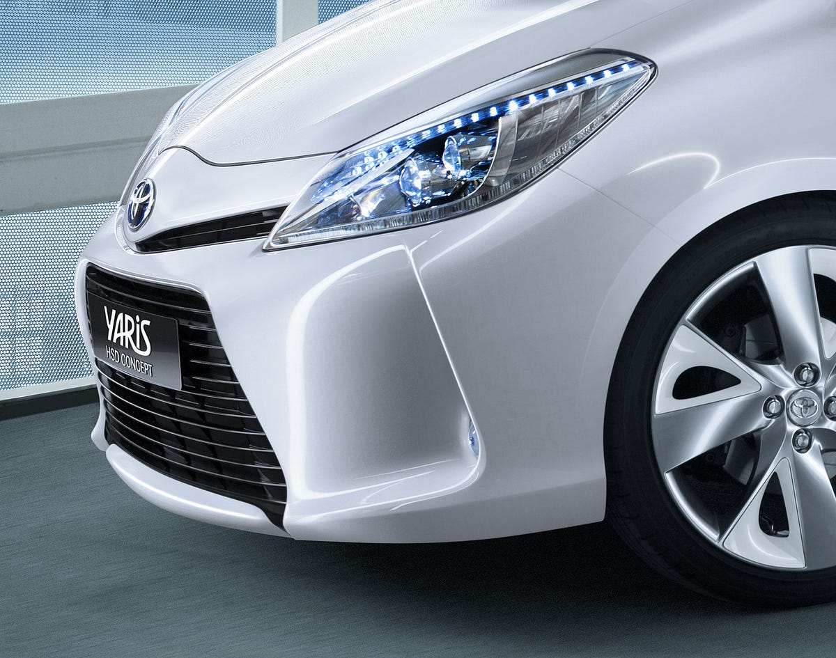 The Yaris HSD concept will debut at the 2011 Geneva auto show alongside the Prius+.