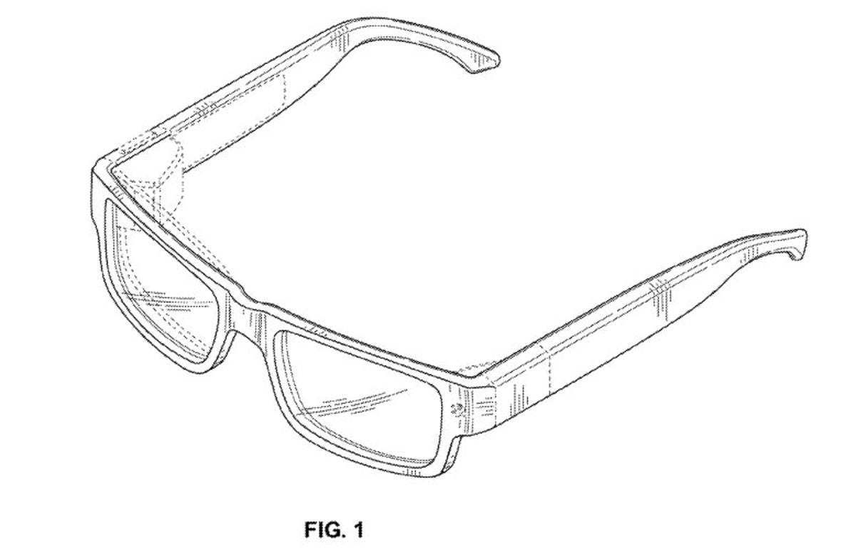 Google patent for glasses