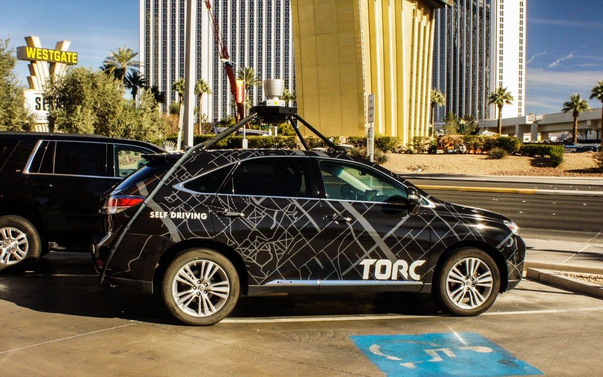 Torc Robotics self-driving car