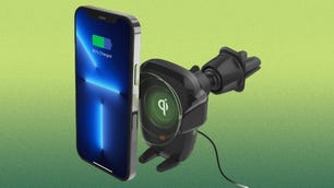 The iOttie Auto Sense Qi Wireless Car Charger has auto clamping arms
