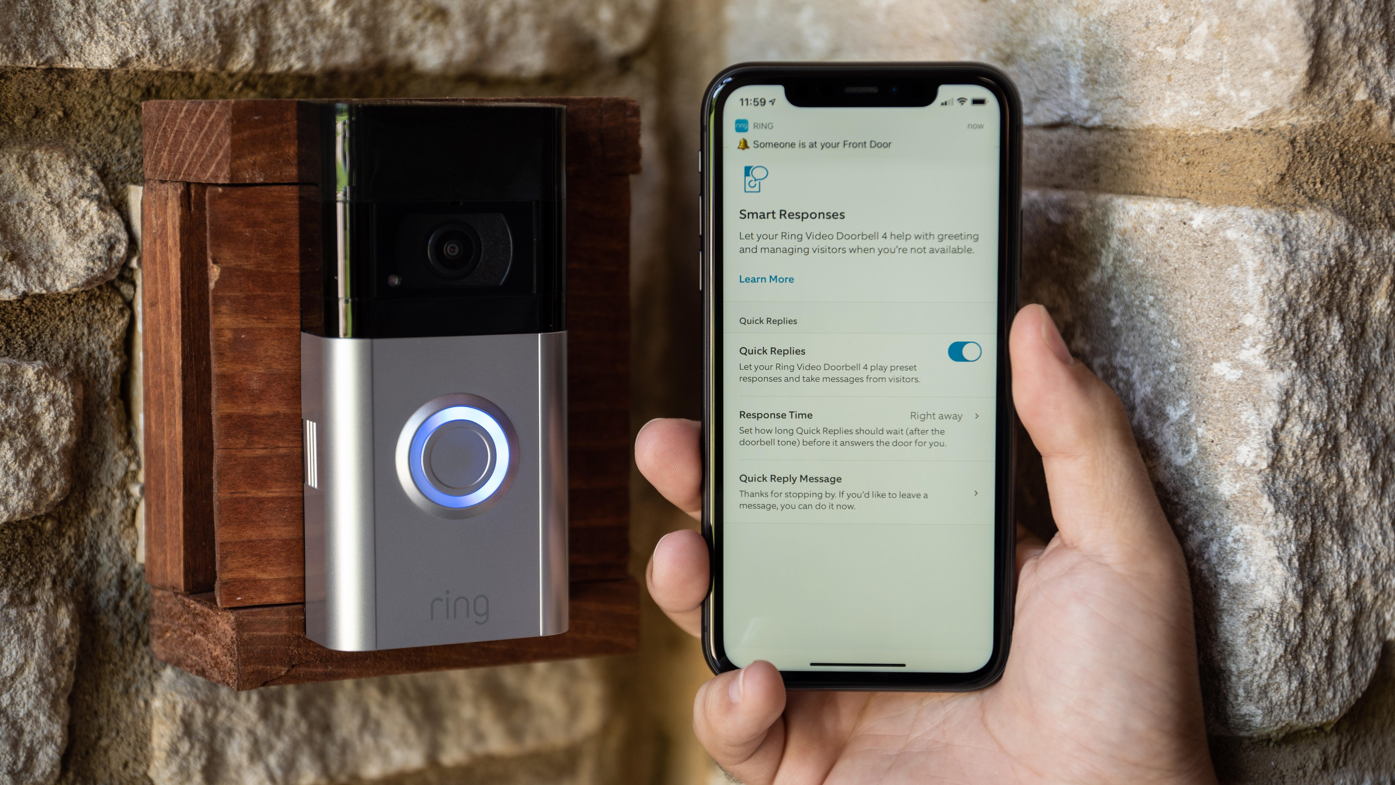 Ring Video Doorbell Quick Replies: How to Get Creed-Themed Sounds
