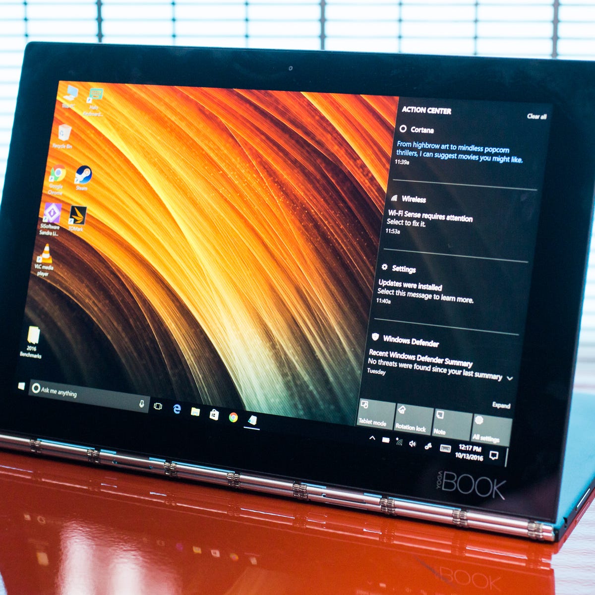 Lenovo Yoga Book review: A digital canvas with a vanishing keyboard - CNET