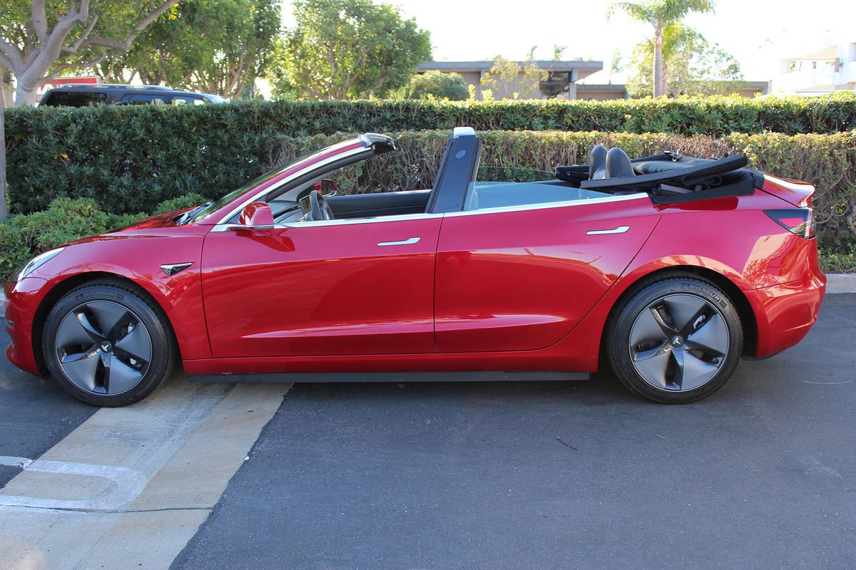 Tesla Model 3 convertible