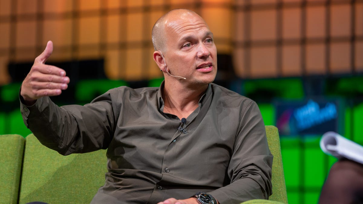 Tony Fadell speaks at the Web Summit technology conference