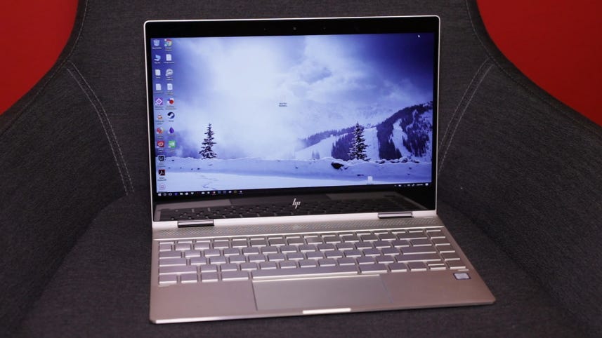 HP Spectre x360 13 (late 2017) review: HP's tiny 2-in-1 ain't perfect --  but it's getting close - CNET