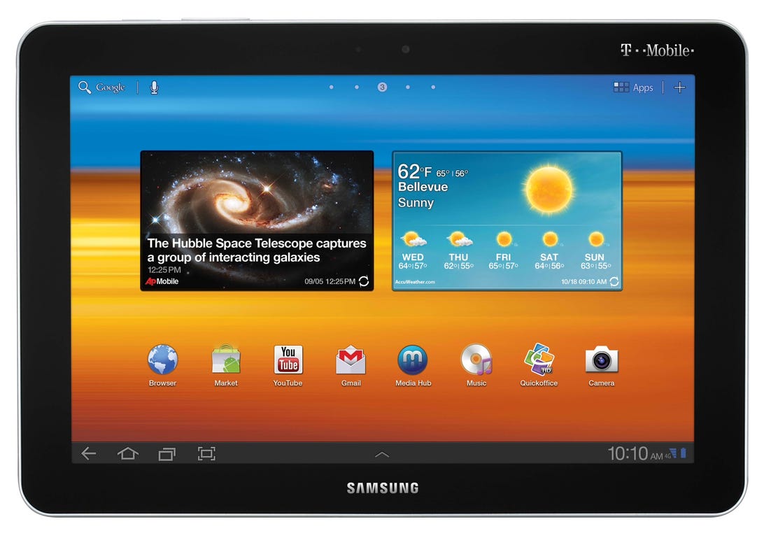 T-Mobile plans to sell a 4G version of Samsung's Galaxy Tab 10.1 Android tablet.