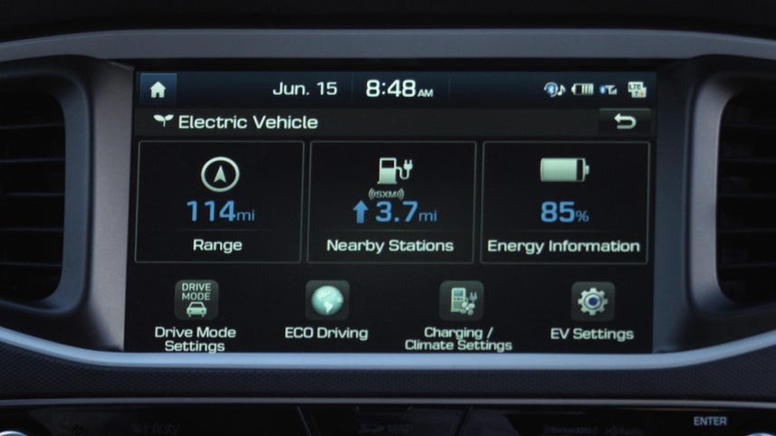 2017 Hyundai Ioniq Electric loves Android Auto