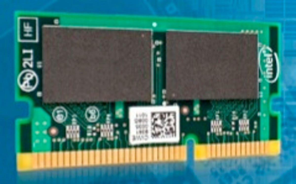 Intel Braidwood technology is based on a flash memory module