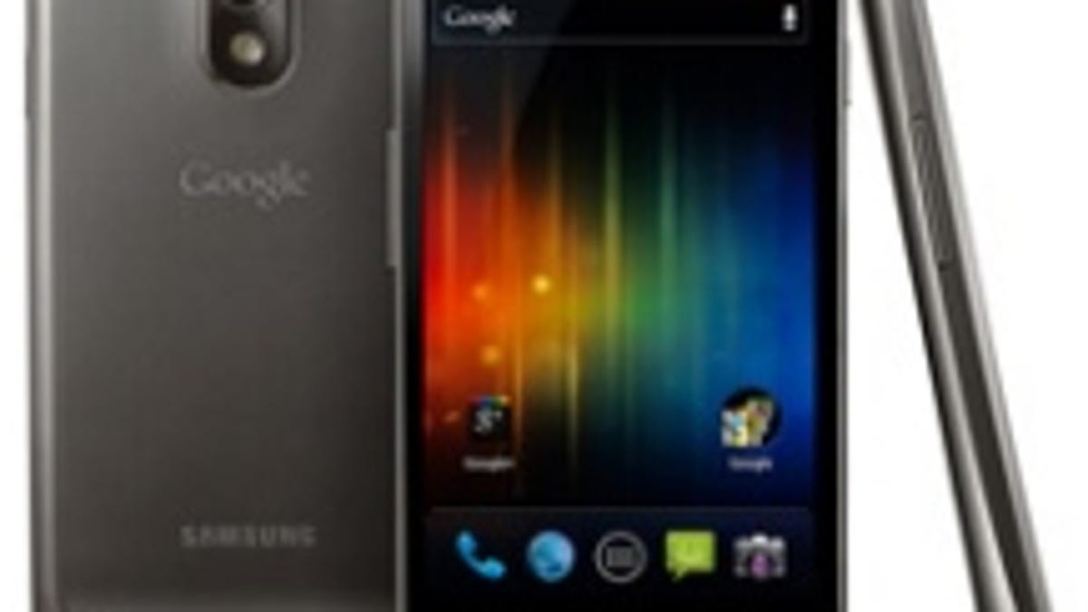 Samsung's Galaxy Nexus.