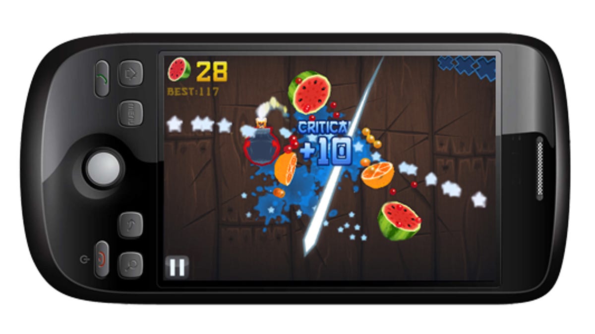 Fruit Ninja on Android.