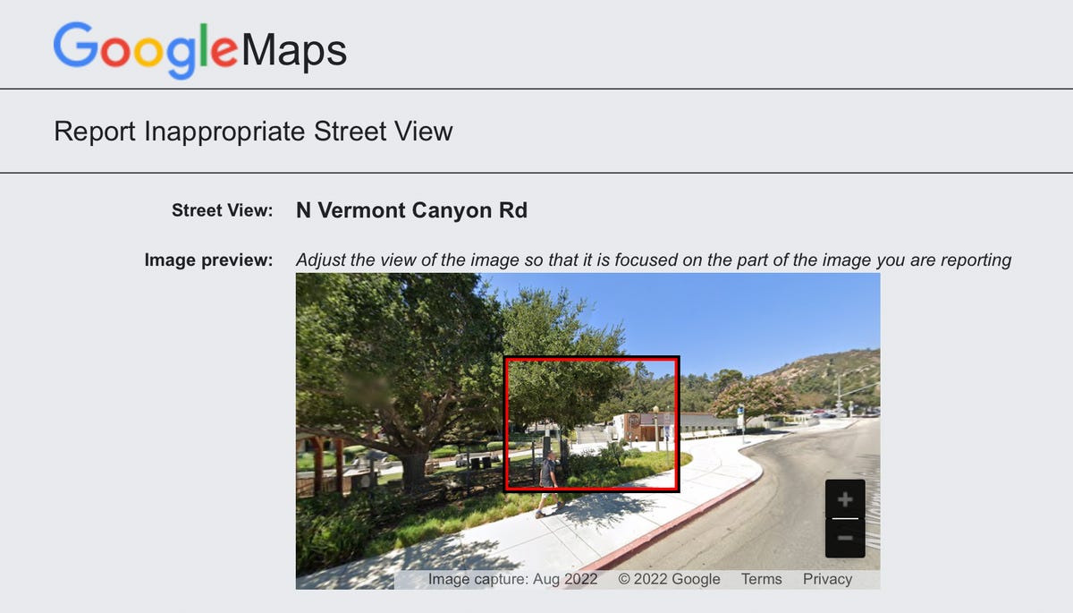 Blur options for Google Maps