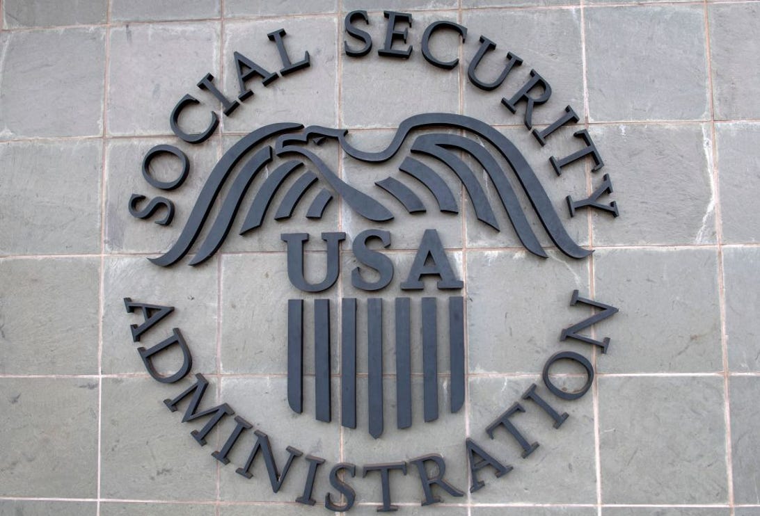 Social Security Administration sign