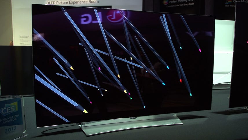 LG's latest 4K OLED TVs get curved