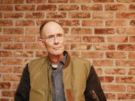 <p>William Gibson, visiting CNET to tour our labs in October.</p>