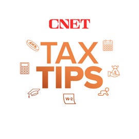 CNET tax tips badge art
