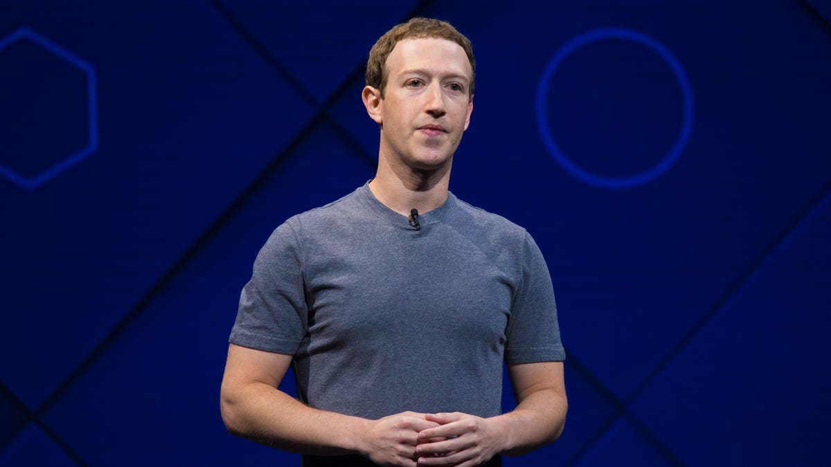 Mark Zuckerberg at Facebook's annual developer conference, F8. The company said law enforcement requests for user data went up by 9 percent in the last half of 2016.