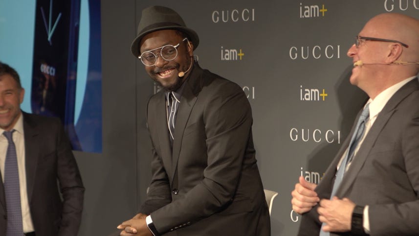 Will.i.am and Gucci partner on luxury smartband