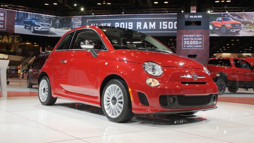 Fiat 500 goes all turbo, all the time at the Chicago Auto Show