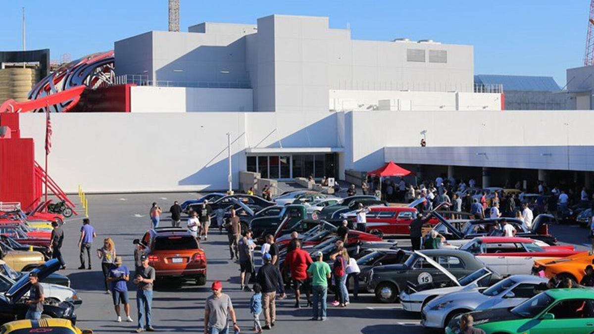Cars and Coffee at Petersen Automotive Museum