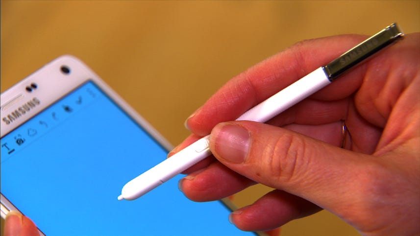 Galaxy Note 4's stylus gets clever new tricks
