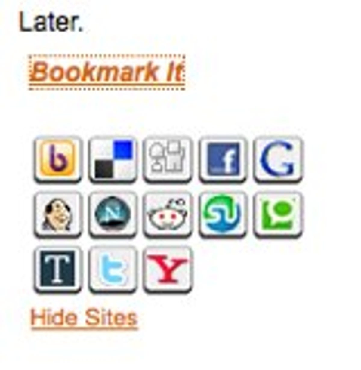 Social Bookmark