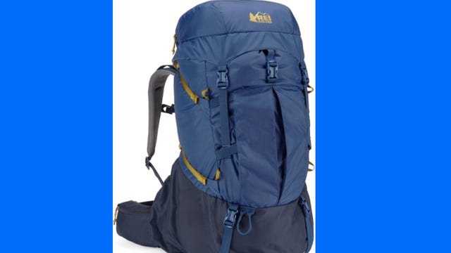 Blue Trailbreak backpack