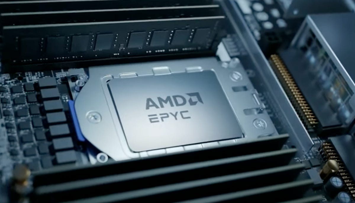 A glimpse at the Epyc chip used by Meta to render scenes from Avatar: Way of the Water.
