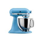 blue kitchenaid stand mixer