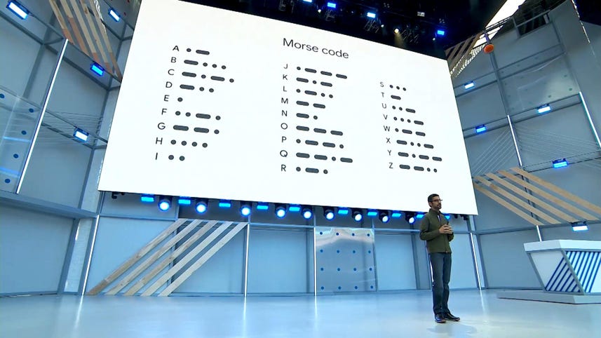 Google gets support for Morse code