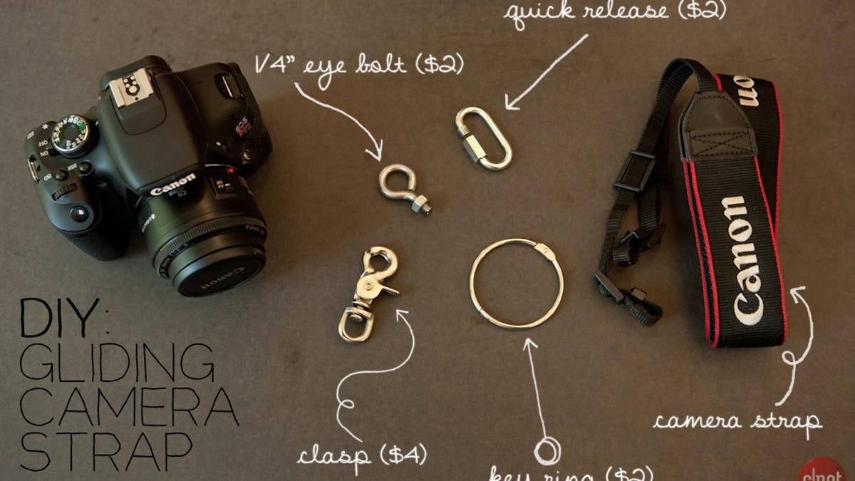 DIY: The $10 gliding camera strap - CNET