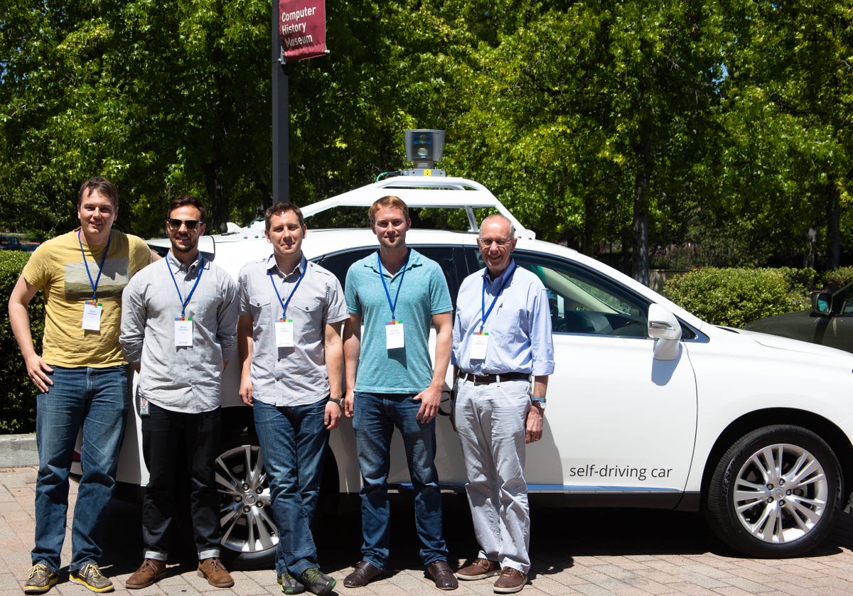 Google's Self-Driving Car Project team