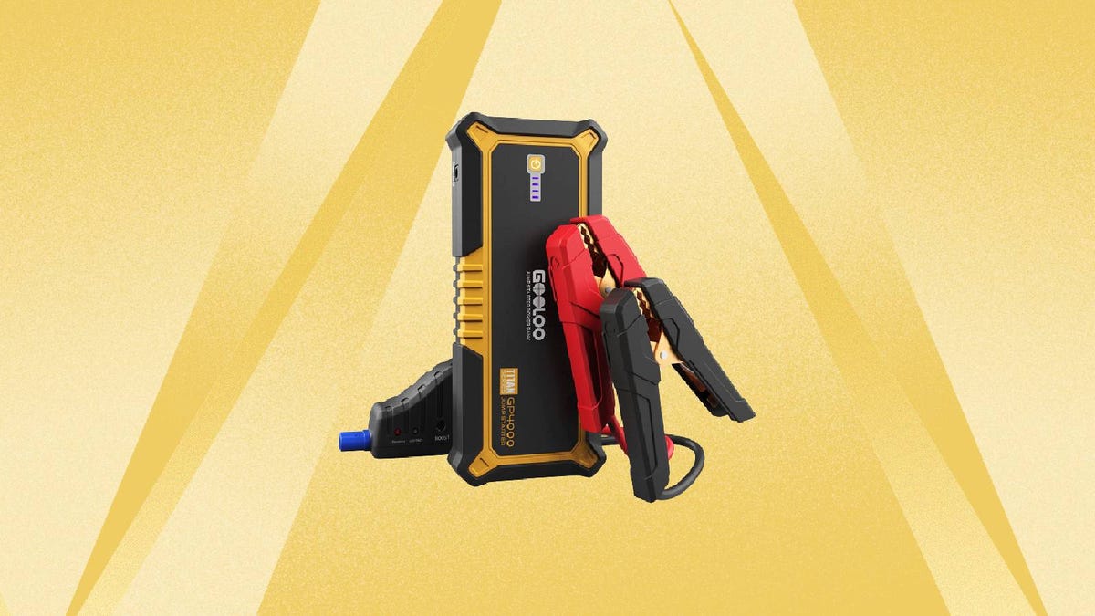 Save Up to 55% on a Portable Gooloo Jump Starter for Your Car's