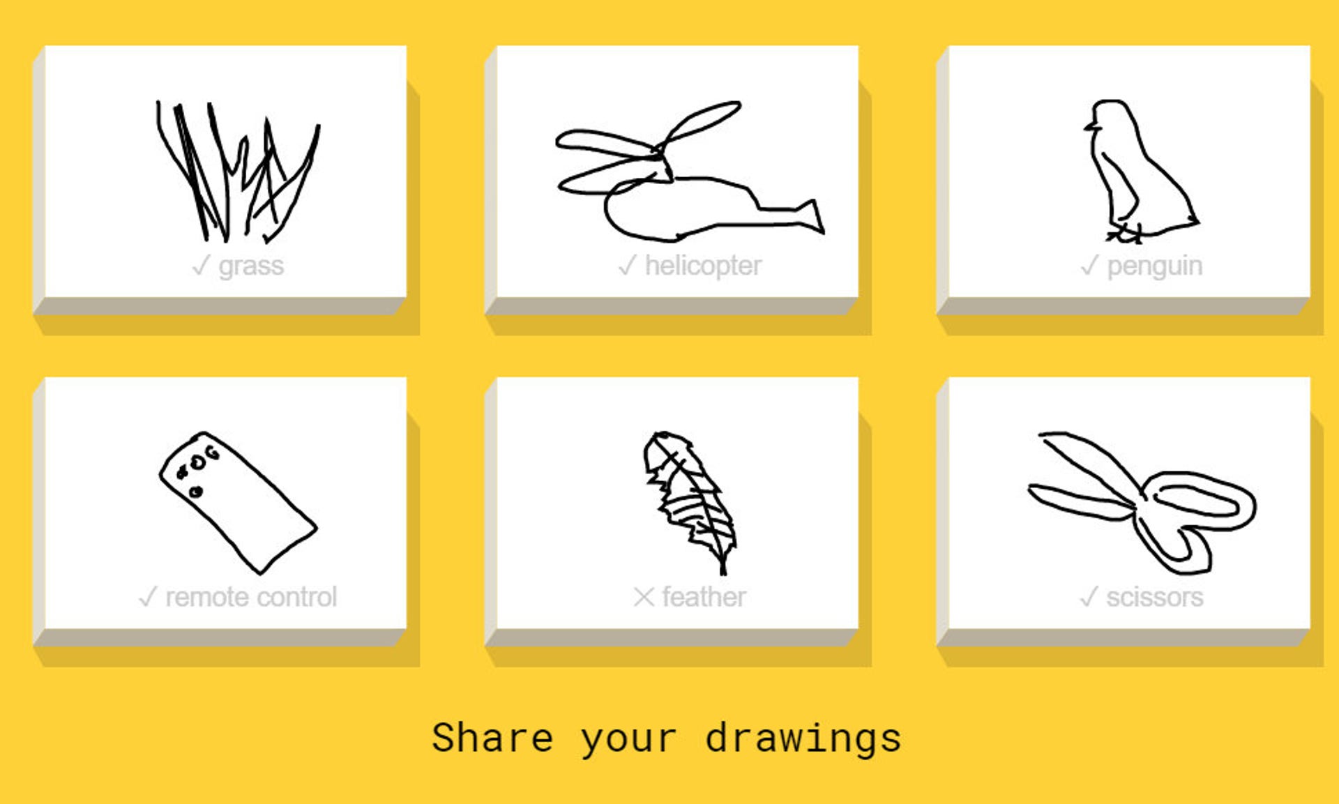 Google Quick, Draw! is a fun new game for the A.I. Experiment